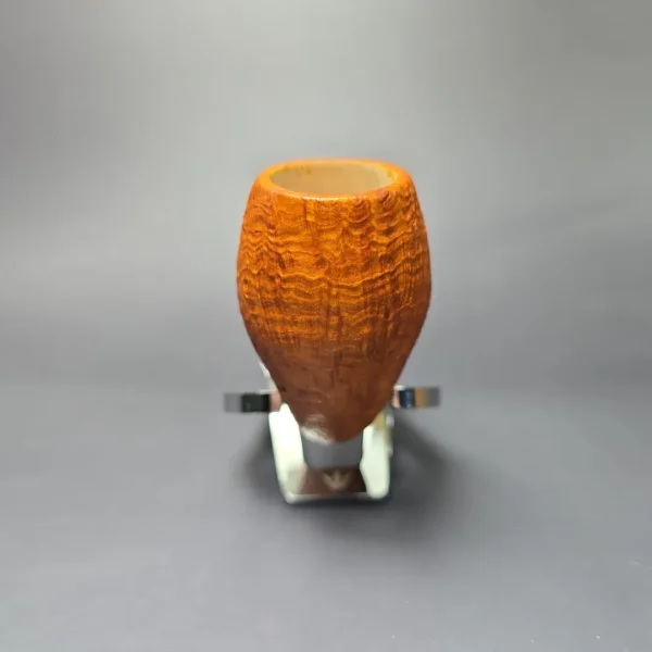 Christophe Wolff Sandblasted Cutty Egg Handmade Briar Pipe, New - Image 3