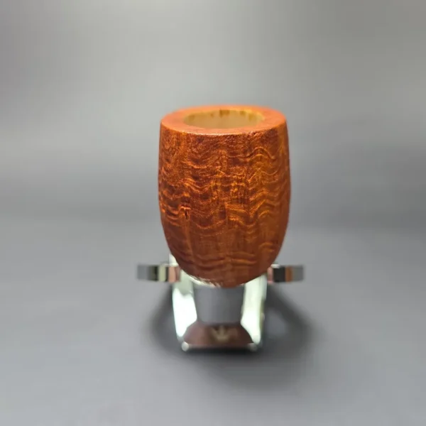 Wolff Pipes "Karamel" Sandblasted Billiard w/ Cumberland Handmade Briar Pipe, New - Image 3