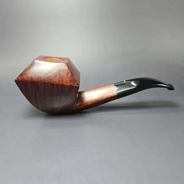 Baldo Baldi Magnum Smooth Diamond Bulldog Estate Briar Pipe, Unsmoked - Image 3