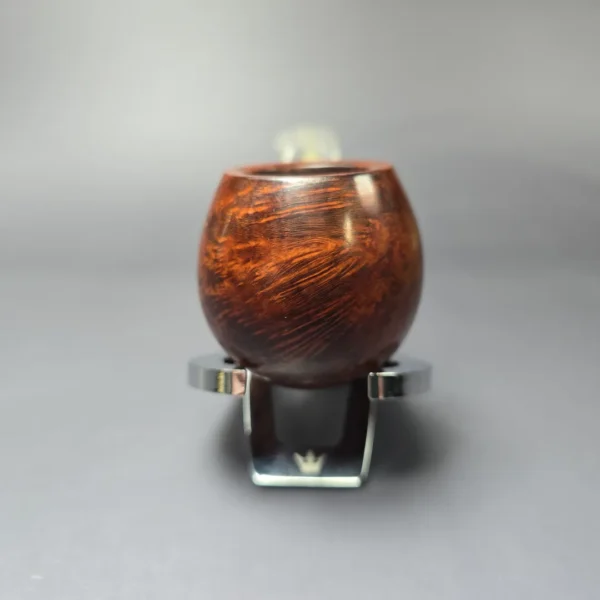 GBD Rose Collector 9633 Smooth Apple w/ Perspex Estate Briar Pipe, English Estates - Image 3