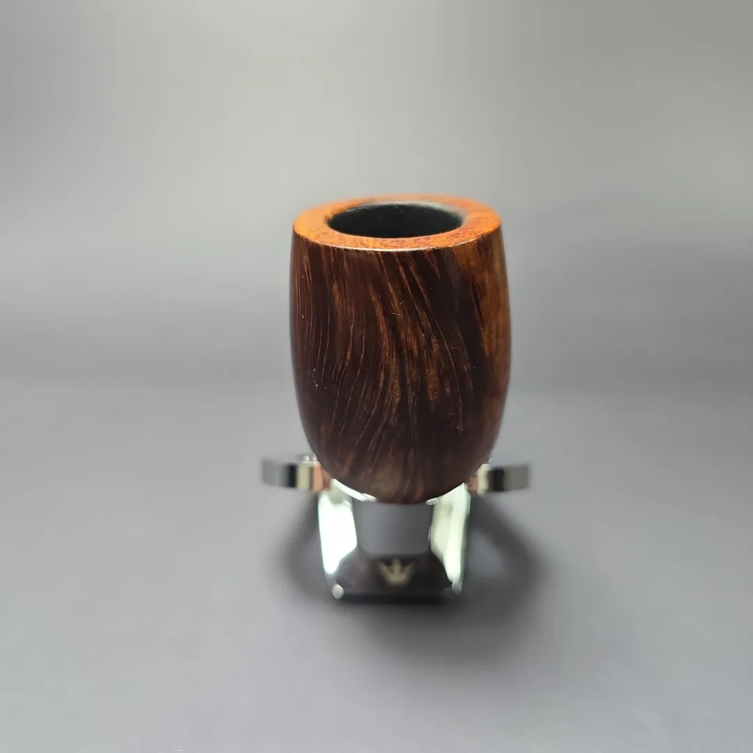 Barling's Pre-Transition Guinea Grain EL Smooth Billiard Estate Briar Pipe, English Estates - Image 3