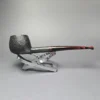 Herriot Pipes Partially Sandblasted Prince Handmade Briar Pipe, New - Image 3