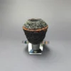 Herriot Pipes Rusticated Rhodesian Nosewarmer Handmade Briar Pipe, New - Image 3