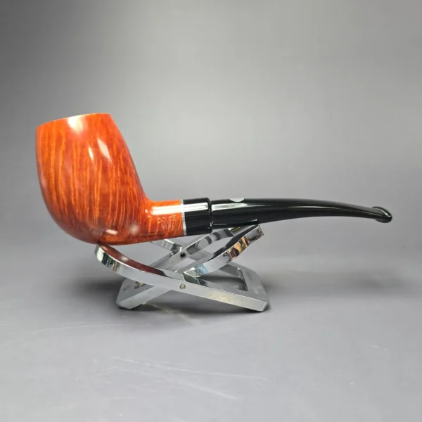 Mastro de Paja Dolce Vita L 03 Smooth Brandy Estate Briar Pipe, Unsmoked, 9mm - Image 3
