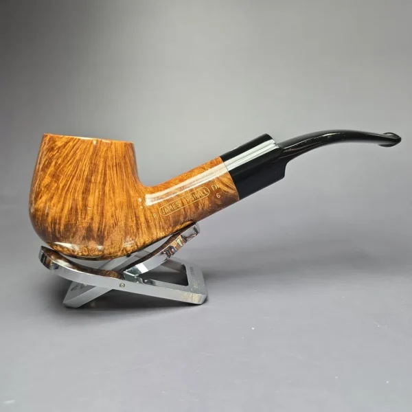 James Upshall P Grade Group 6 Smooth Apple Estate Briar Pipe, Unsmoked - Image 3