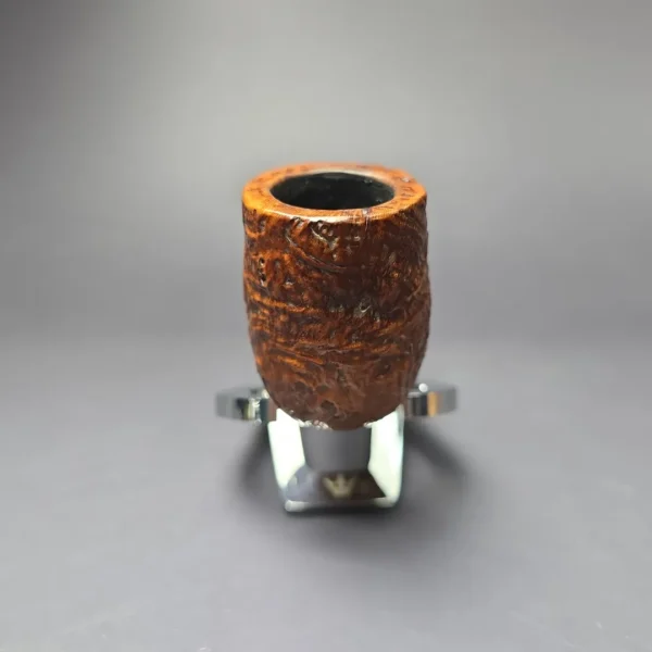 Dunhill 1958 Tanshell ES "Extra Long Shank" Sandblasted Canadian Estate Briar Pipe, English Estates - Image 3