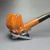 James Upshall Empire Executive Smooth Magnum Bent Billiard Estate Briar Pipe, Unsmoked - Image 3
