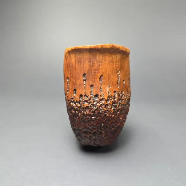 Nording Partially Rusticated Freehand Estate Briar Pipe, Danish Estates - Image 3