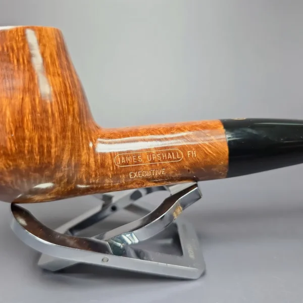James Upshall Empire Series Executive Magnum Smooth Brandy Estate Briar Pipe, Unsmoked - Image 3