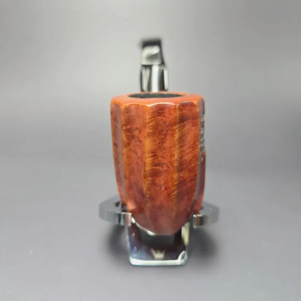 JM Boswell 2001 Spot Carved Oom Paul Estate Briar Pipe, American Estates - Image 4
