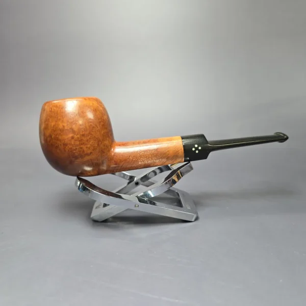 Sasieni Family Era Four Dot Natural Hurlingham S Smooth Apple Estate Briar Pipe, English Estates - Image 4