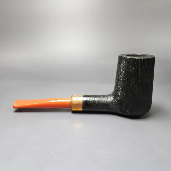 4th Generation (by Ascorti) Forza Primitivo 1882 Rusticated Stack Estate Briar Pipe, Unsmoked - Image 4