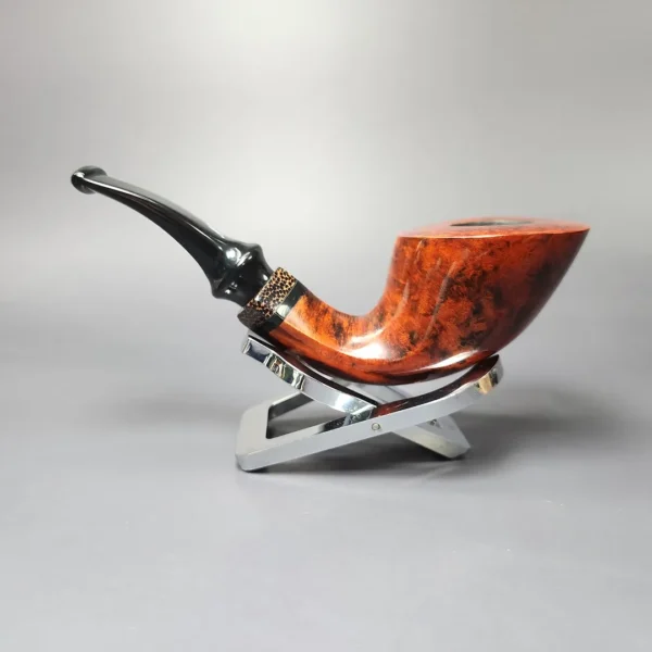 Nording Nosewarmer 3 2 Smooth Dublin w/ Black Palm Estate Briar Pipe, Unsmoked - Image 4