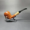 Mimmo Provenzano B Smooth Acorn w/ Olivewood Estate Briar Pipe, Unsmoked - Image 4