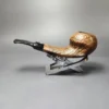 Chacom Oscar by Tom Eltang Sandblasted Apple Estate Briar Pipe, Unsmoked - Image 4