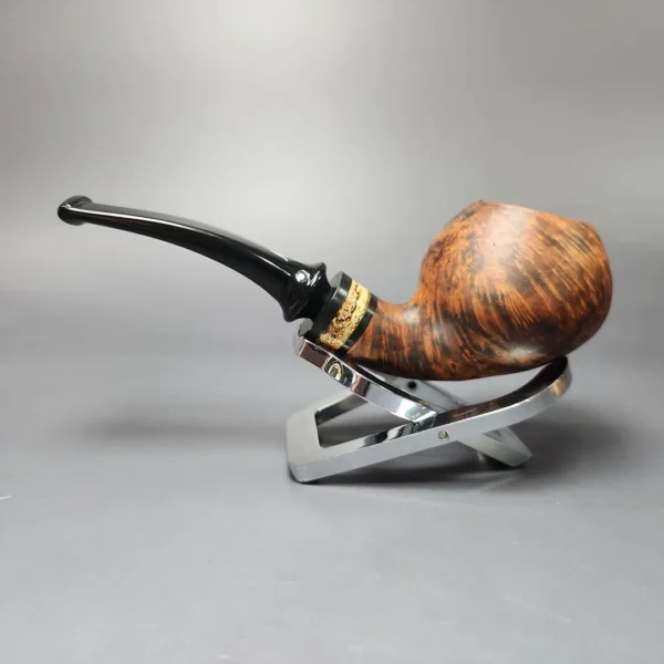 Nording Nose Warmer Smooth Apple w/ Polymerized Seeds Estate Briar Pipe, Unsmoked - Image 4