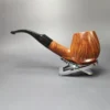 Faaborg Flame Grain B XL Smooth Brandy Estate Briar Pipe, Danish Estates, 9mm - Image 4
