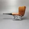 Savinelli XL Partially Sandblasted Freehand 5 Estate Briar Pipe, Italian Estates - Image 4