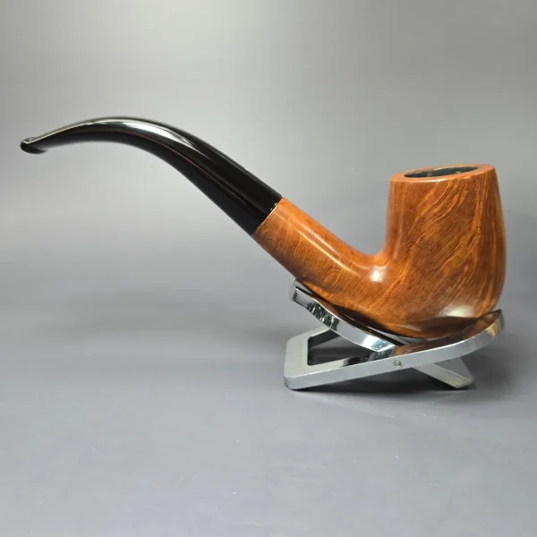 Dunhill 1975 Root Briar 120 (Large) Smooth Bent Billiard Estate Briar Pipe, English Estates - Image 4