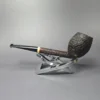Emiliano Featherweight Sandblasted Cutty w/ Bone Handmade Briar Pipe, New - Image 4