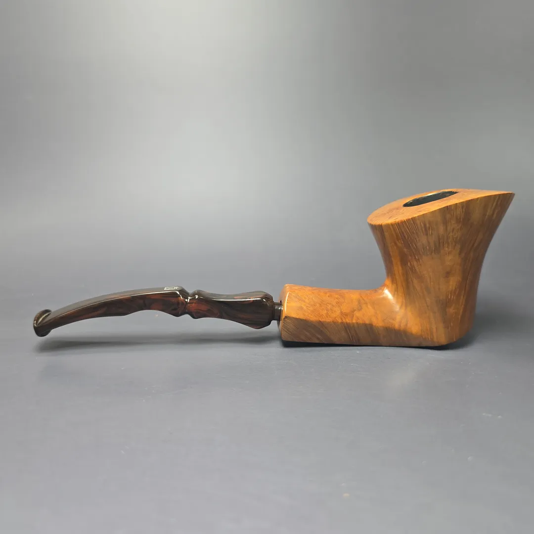 Preben Holm Wengholt Designer 3 Smooth Freehand Estate Briar Pipe, Unsmoked - Image 4