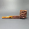 Savinelli Stellar 515 KS Rusticated Panel Estate Briar Pipe, Italian Estates, 6mm - Image 4