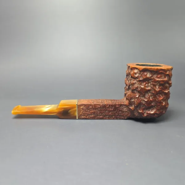 Savinelli Stellar 515 KS Rusticated Panel Estate Briar Pipe, Italian Estates, 6mm - Image 4