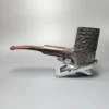 James Upshall Bark EXL Rusticated Poker w/ Cumberland Estate Briar Pipe, Unsmoked - Image 4