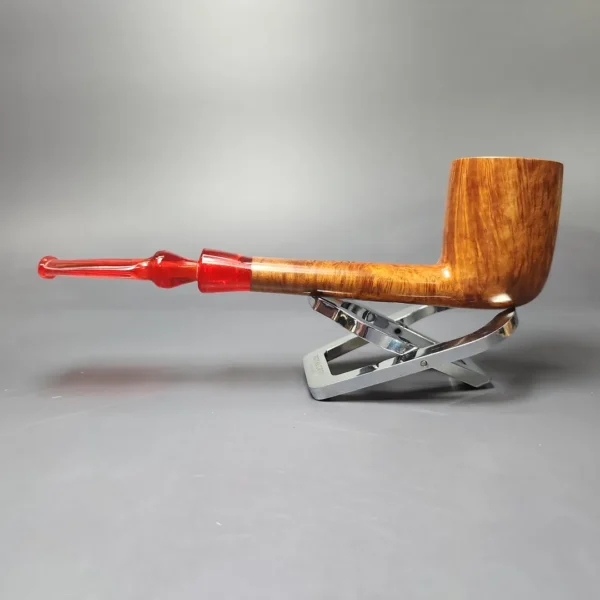 Edward's XL Smooth Lumberman w/ Acrylic Estate Briar Pipe, American Estates - Image 4