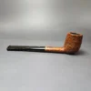 Dunhill Tanshell Sandblasted Oval Shank Billiard Estate Briar Pipe, English Estates - Image 4