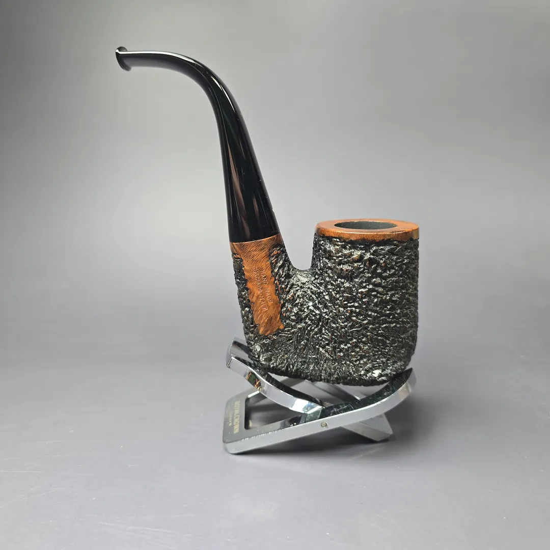 Caminetto Business Rusticated Oom Paul Estate Briar Pipe, Italian Estates - Image 4
