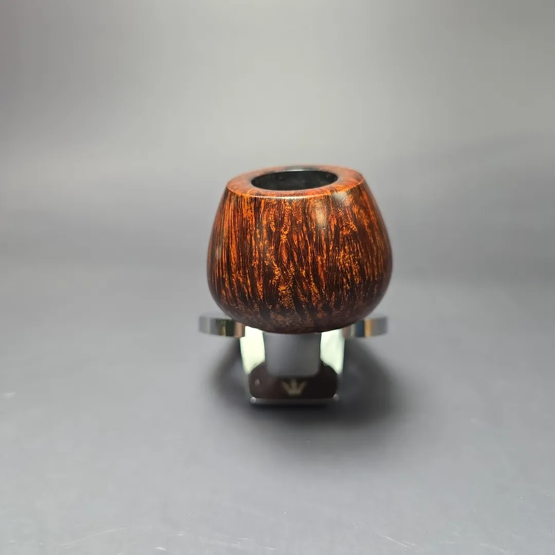 Davide Iafisco Smooth Prince w/ Antler Estate Briar Pipe, Italian Estates - Image 4