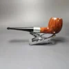 Kaywoodie Pre-1977 Signet Smooth Apple w/ Aluminum Estate Briar Pipe, Unsmoked - Image 4