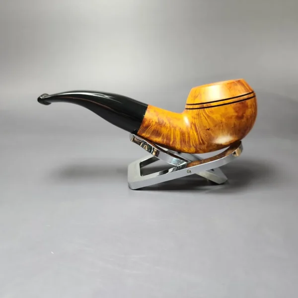 4th Generation 2023 Fathers, Friends and Fire Smooth Bullmoose Estate Briar Pipe, Unsmoked - Image 4
