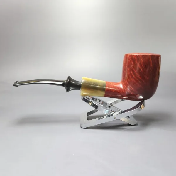 Savinelli Nonpareil 9111 Smooth Billiard Estate Briar Pipe, Unsmoked - Image 4