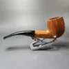 James Upshall 1980s E Grade Smooth Bent Billiard Estate Briar Pipe, English Estates - Image 4