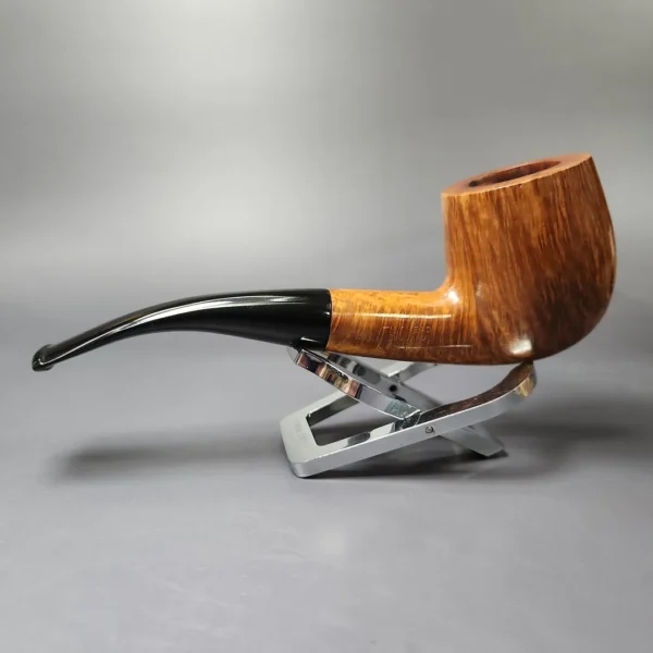 James Upshall 1980s E Grade Smooth Bent Billiard Estate Briar Pipe, English Estates - Image 4