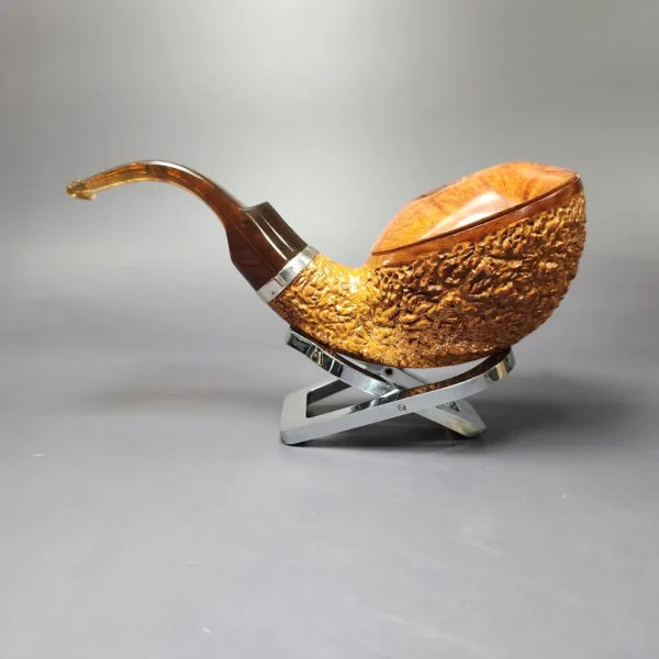 Rinaldo Lithos YYY Titania FA (2) Rhodesian Estate Briar Pipe, Italian Estates - Image 4