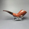 Elliott Nachwalter Large Smooth Horn Estate Briar Pipe, American Estates - Image 4