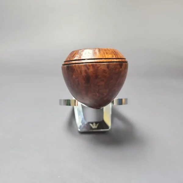 Dunhill 1990 Chestnut 3108 Smooth Bulldog w/ 9kt Gold Estate Briar Pipe, English Estates - Image 4