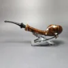 Mina Pipes Smooth Long Shank Blowfish Estate Briar Pipe, Unsmoked - Image 4