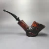 Nording Moss Partially Rusticated Freehand Sitter Estate Briar Pipe, Unsmoked - Image 4