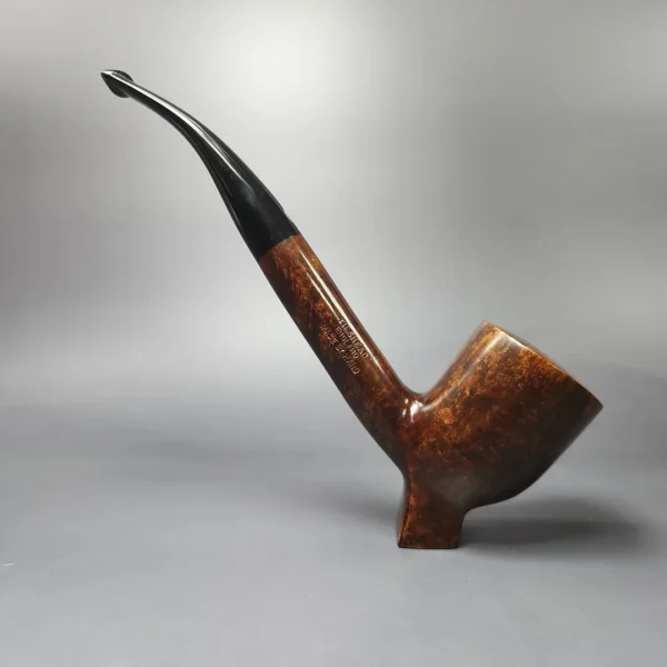 James Upshall A Grade EXL Smooth Standing Dublin Estate Briar Pipe, Unsmoked - Image 4