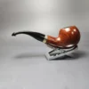 Vauen 3210 Smooth Apple w/ Brass Estate Briar Pipe, Unsmoked, 9mm - Image 4