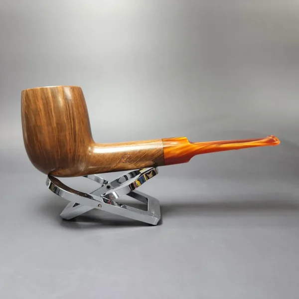 S&R Woodcrafters for PCI 1985 Smooth Billiard Estate Briar Pipe, Unsmoked - Image 4