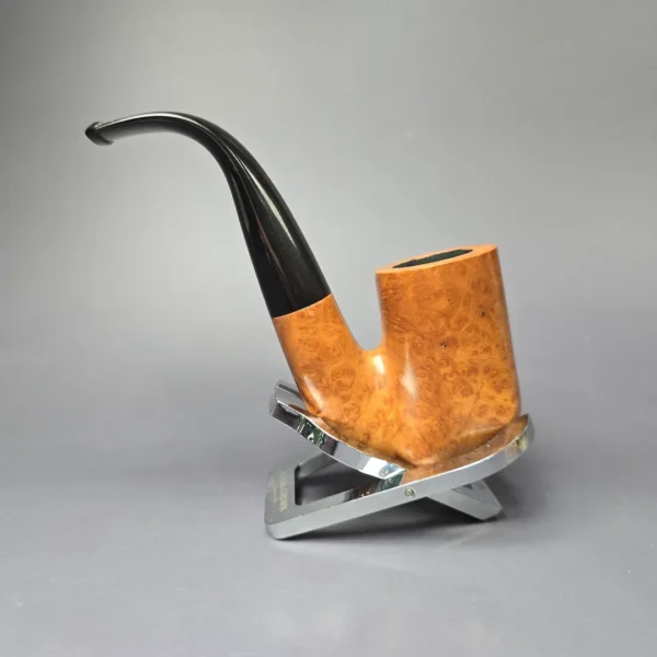 Ed Burak Connoisseur Smooth Oom Paul Estate Briar Pipe, American Estates - Image 4
