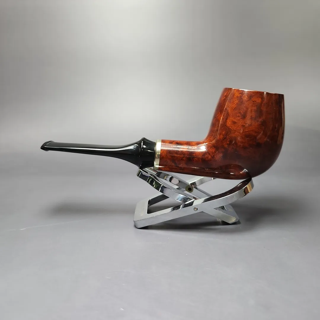 Vauen 3311 Smooth Straight Brandy Estate Briar Pipe, Unsmoked, 9mm - Image 4