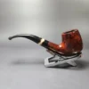 BBB Fiesta 304 Smooth Bent Billiard Estate Briar Pipe, Unsmoked - Image 4