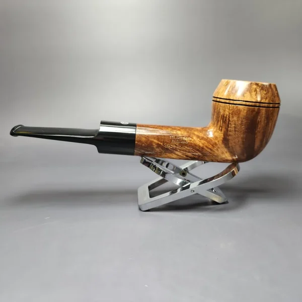 James Upshall P Grade EXL Smooth Rhodesian Estate Briar Pipe, Unsmoked - Image 4