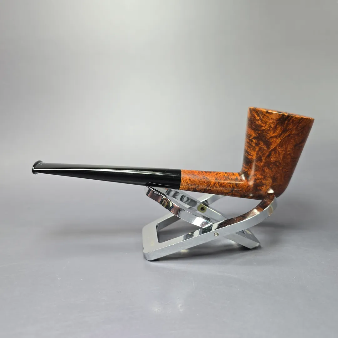 Herriot Pipes Smooth Golden Contrast Bell Dublin Handmade Briar Pipe, New - Image 4